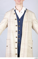  Photos Man in Historical formal suit 4 18th century Historical Clothing beige jacket blue shirt upper body 0001.jpg